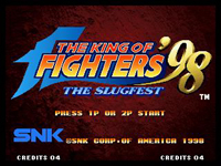 The King of Fighters 98, capture d'écran